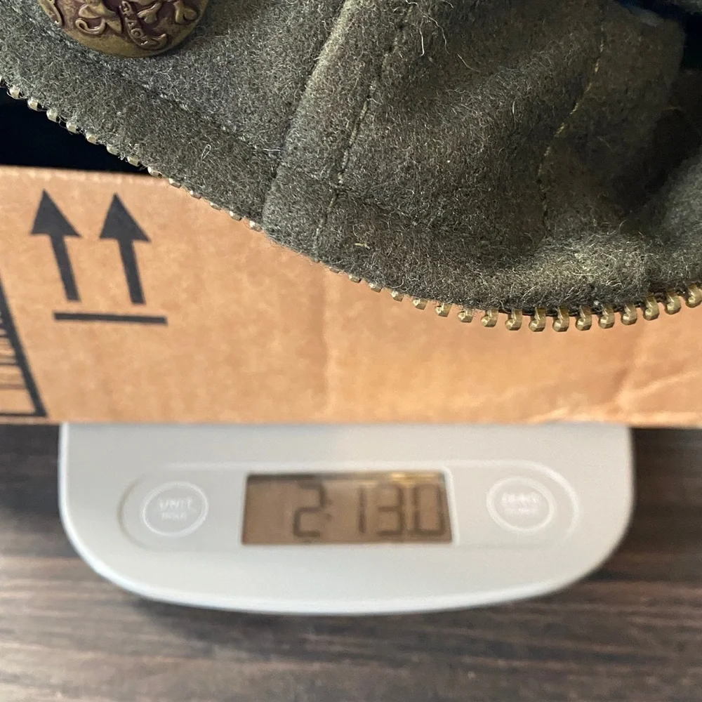 Vtg Ed Hardy military style jacket S Christian Audigier wool blend steampunk Y2K - Picture 12 of 12